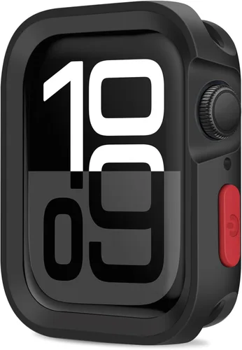 Vista 26 de Amizee Estuche Resistente Compatible con Apple Watch Series 9/8/7 41mm SE 3/2/1 Series 6/5/4 40mm, Funda Protectora de TPU Blanda a Prueba de Golpes