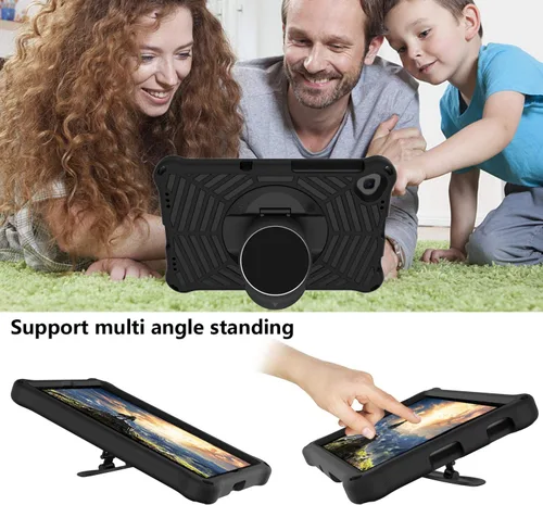 Vista 6 de Funda para tablet para niños Xiaomi Mi Pad 4 Plus (10.1") - Funda protectora EVA ligera a prueba de golpes con mango a prueba de caídas con correa