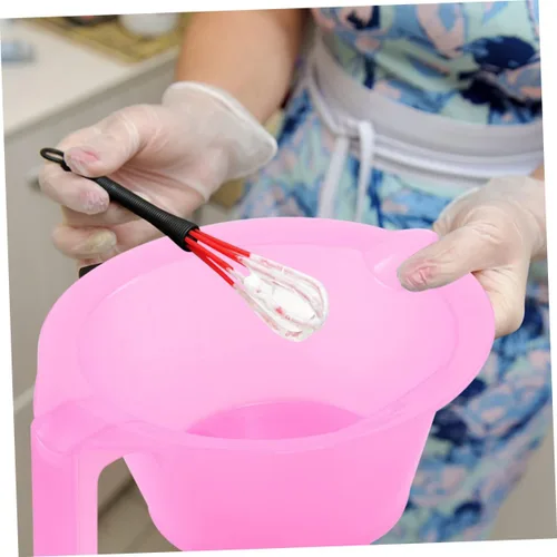 Vista 4 de Beaupretty Tazón de tinte para el cabello, cuenco de tinte de cabello de plástico, herramienta para colorear el cabello, tinte para el cabello