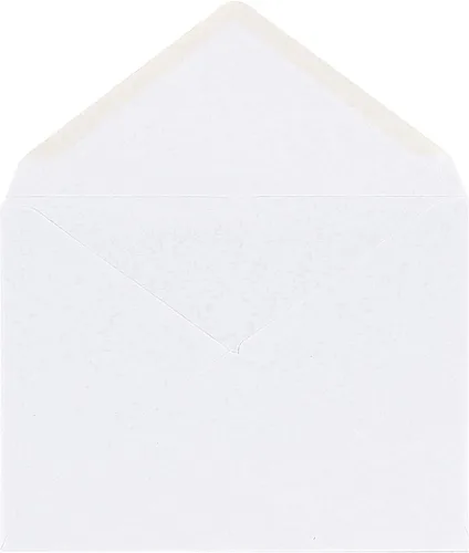 Vista 3 de Office Depot Sobres de invitación, 4 3/8 pulgadas x 5 3/4 pulgadas, blanco, paquete de 100, 12033