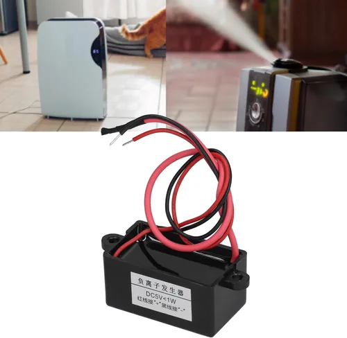 Vista 6 de GLOGLOW Ionizer Generator Module, Air Purifier Ion Generator Mini Negative Ion Generator Air Purifier Ionizer Module for Water Dispenser DC5V