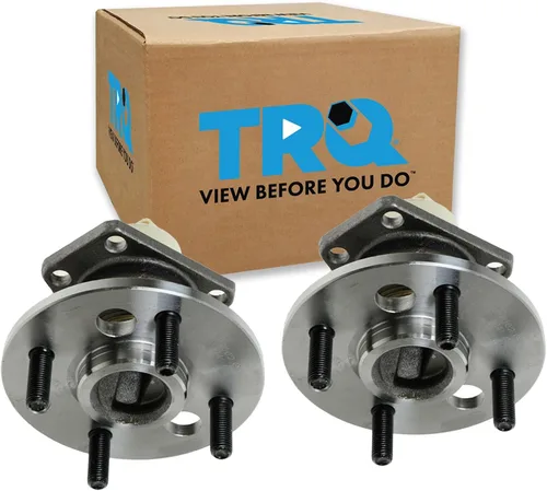 Vista 177 de TRQ Conjunto de rodamiento y cubo de rueda delantera de 2 piezas compatible con Chevrolet Trailblazer 02-09, Trailblazer EXT 02-06, GMC Envoy 02-09