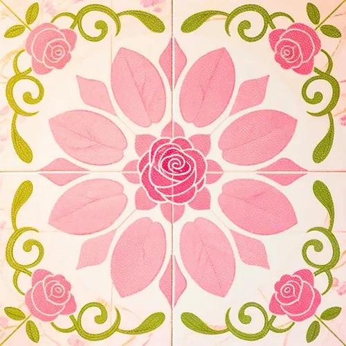 Vista 19 de HOMETITUTE 10 piezas 30x30 cm Negro Blanco Vintage Floral Texturizado Piso Plano Adhesivo de Suelo Desmontable Autoadhesivo DIY Vinilo Adhesivos