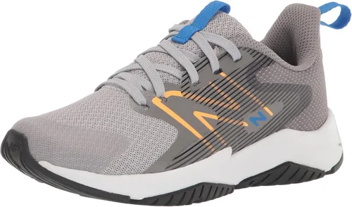 Vista 32 de New Balance Rave Run V2 con cordones unisex para niños Negro/Blanco