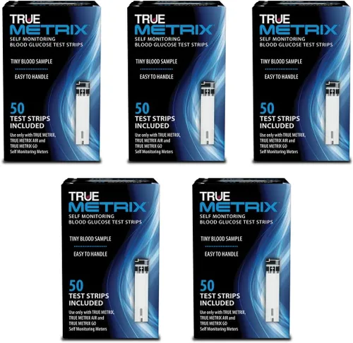 Vista 9 de True Metrix - Tiras reactivas para medir la glucosa en sangre, 50