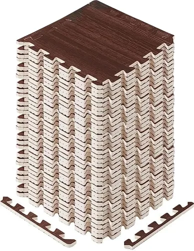 Vista 14 de Yes4All Alfombrillas Entrelazadas de EVA, Baldosas de Suelo tipo Rompecabezas, Acolchado de Suelo de Espuma con Borde para Muebles, Espacio