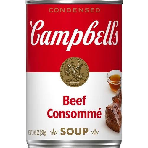 Vista 13 de Campbell's - Sopa condensada de consomé de carne, lata de 10.5 onzas