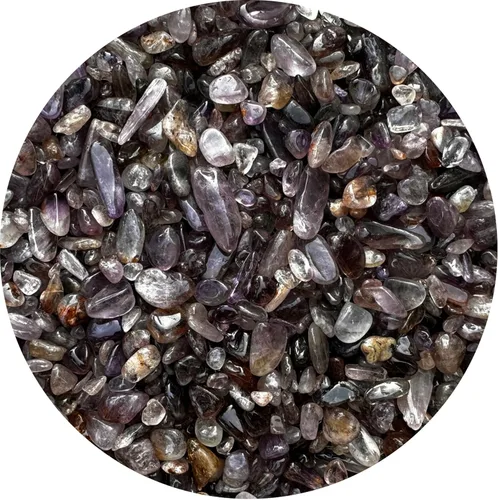 Vista 19 de GAF TREASURES Chips de piedras preciosas de jade semi nefrita natural, de 0.5 libras, mini cristales triturados, chips de cristal sin perforar