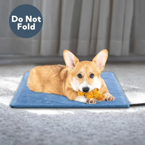 Vista 8 de Almohadilla térmica para mascotas para gatos y perros - Almohadilla térmica para interiores y exteriores, impermeable y resistente a