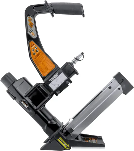 Vista 3 de Freeman PFL618C Clavadora/grapadora neumática 3 en 1 de calibre 15.5 y calibre 16 de 2 pulgadas con mazo de pisos y placas base intercambiables