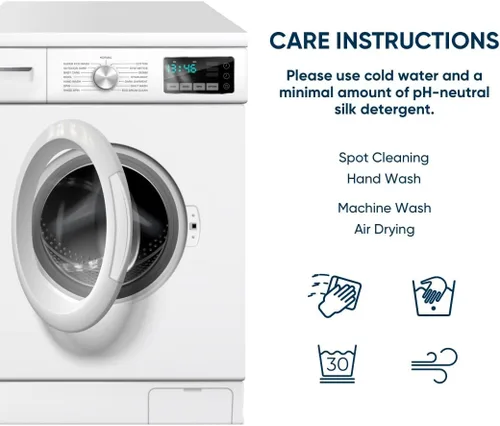 Vista 7 de Vesta Edredón de Seda Lavable y Ligero, Manta Refrescante para Personas que duermen con Calor, 100% Seda de Morera de Fibra Larga, Control de Zen