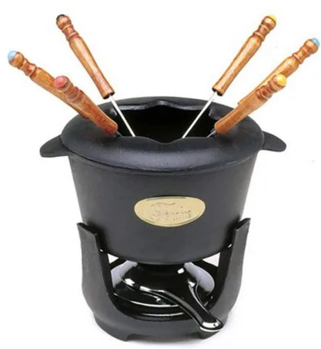 Vista 8 de Norpro Juego de fondue de acero inoxidable de 10 piezas