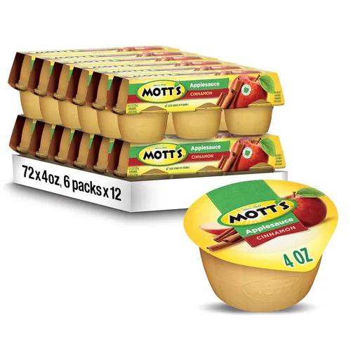 Vista 17 de Mott's Puré de manzana, taza de 4 onzas, 18