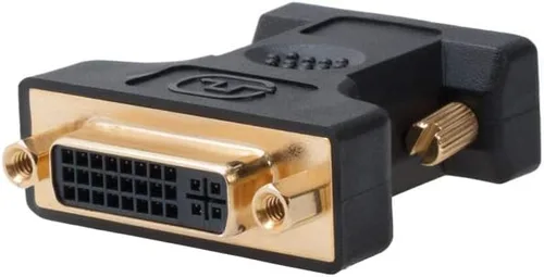 Cables Direct Online Paquete de 2 conectores hembra DVI-A a VGA macho adaptador de enchufe (DVI hembra a VGA macho)