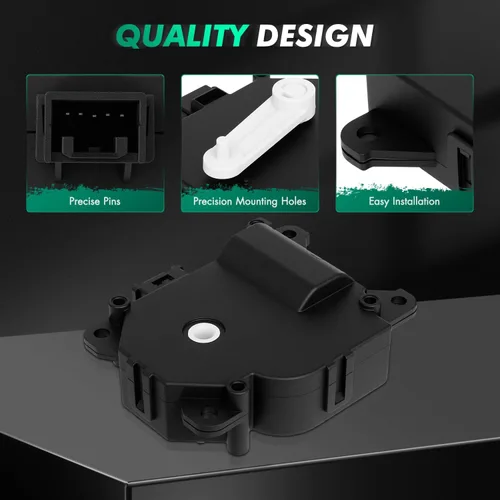 Vista 154 de SCITOO Actuador de puerta de mezcla de calentador HVAC, actuador de puerta de aire, repuesto para Audi para A3 2004-2013, para Audi para A3 Quattro