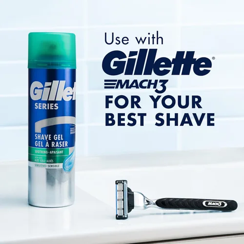 Vista 7 de Espuma de afeitar de Gillette, 9 oz (paquete de 6)