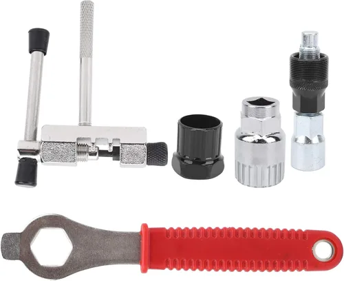 Vista 8 de RiToEasysports Extractor de manivela de bicicleta, herramienta de acero duradero para reparaciones de bicicletas de montaña, adecuado para montaña