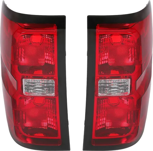 HECASA Conjunto de Luces Traseras Compatible con Chevy Chevrolet Silverado 2014-2018 1500/2500/3500 HD GMC Sierra 3500 HD Modelo Dually Reemplazo