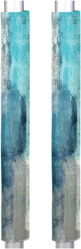 Vista 20 de Pardick Juego de 2 fundas para mango de puerta de refrigerador de otoño Hojas de otoño Lavables Fundas para nevera, lavavajillas, microondas, horno