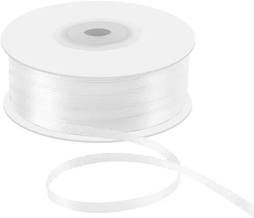 Vista 139 de Cinta de satén de 5/8" x 100 yardas - Cinta de seda naranja otoñal con carrete - Ideal para envolver regalos, ramos florales, manualidades
