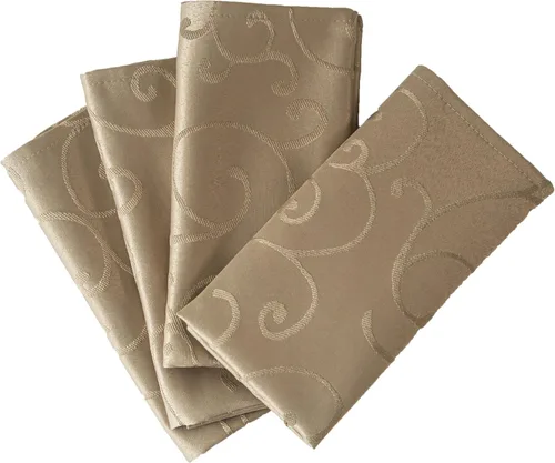 Vista 21 de Marina Decoration Mantel jacquard resistente al agua, grueso, elegante, de lujo, de lujo, con ramas de damasco, decorativo, para el hogar, cocina