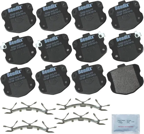 Vista 98 de Bendix Pastillas de freno delanteras de cerámica Priority1 CFC465AK2 para Acura EL 2005-1997, Honda Civic 2011-1996, Insight 2014-2010