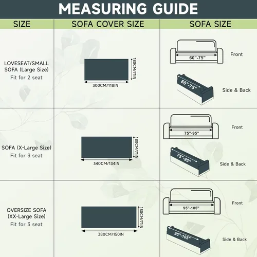 Vista 363 de VClife - Funda para sofá de 3 plazas o en forma de L, antideslizante, lavable, apta para perros, suave, protectora, que no se frisa, negro, 71 x 134