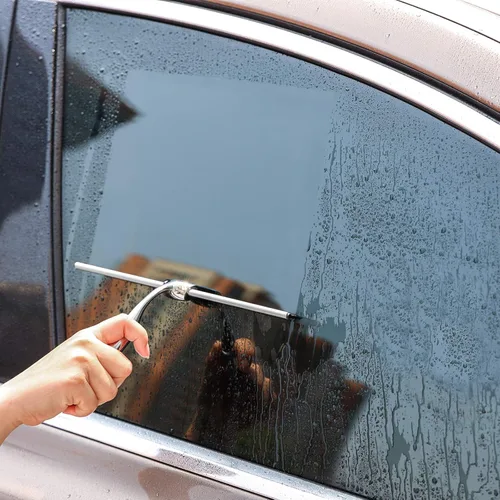 Vista 4 de Escobilla de ducha para puertas de vidrio escobilla de goma de 10 pulgadas para puerta de cristal de ducha ventana vidrio de coche puerta escobilla