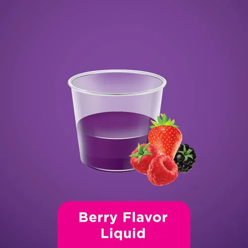 Vista 5 de Amazon Basic Care Líquido auxiliar del sueño nocturno para adultos, Difenhidramina HCl 50 mg, sabor a bayas mixtas, el empaque puede variar, 12 fl