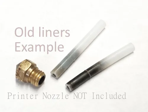 Vista 2 de Revestimiento de teflón de repuesto (PTFE) para impresora Dremel 3D40 (paquete de 2)