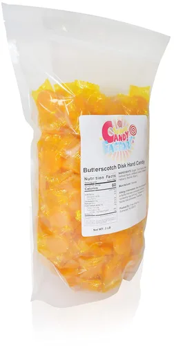 Vista 3 de Sarah's Candy Factory Caramelo duro de discos de caramelo en bolsa resellable de 3 libras