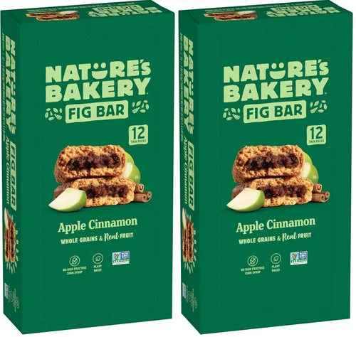 Vista 37 de Nature's Bakery Barra de higos, manzana y canela, 2 oz