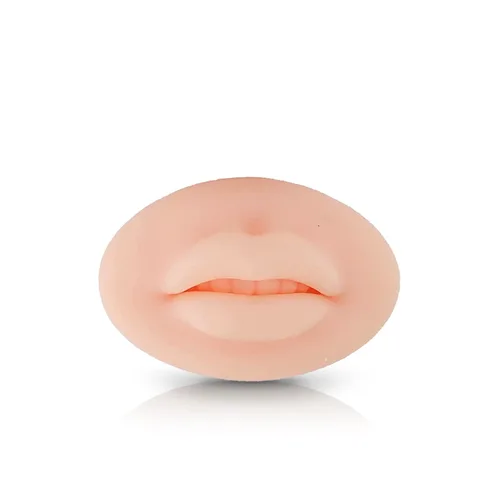 Vista 9 de 3 labios falsos, labios de silicona 3D para práctica de maquillaje, labios falsos de silicona suave, para práctica de tatuajes, para práctica