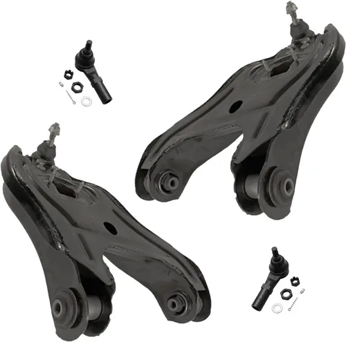 Vista 154 de Detroit Axle - Kit de 4 brazos de control de extremo delantero para Dodge Dart 13-16, Chrysler 200 15-17, 2 brazos de control inferiores, 2 extremos