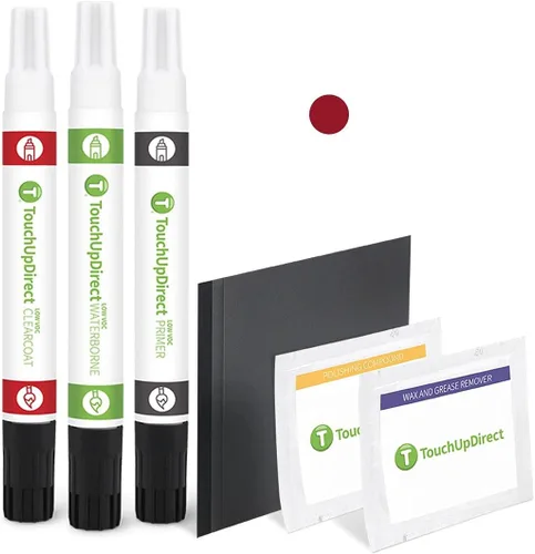 Vista 19 de TouchUpDirect QM1 Cloud White compatible con Pintura de retoque en aerosol Nissan Exact Match - Kit esencial