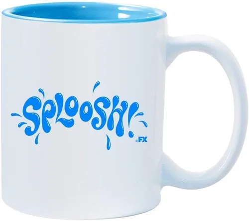 FX Archer Sploosh - Taza de dos tonos azul claro