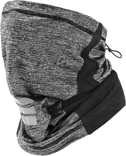Vista 11 de Polaina de cuello con protección UV, polaina de cuello ajustable para hombres y mujeres