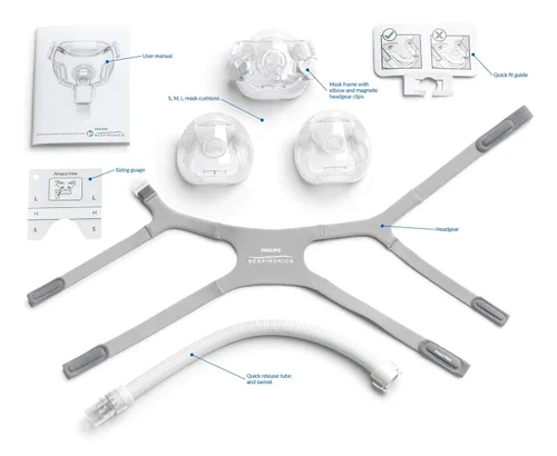 Vista 2 de Philips Healthcare Respironics Amara View - Cojín grande