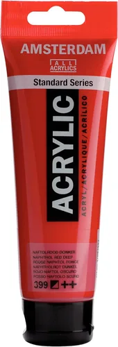 Vista 40 de Amsterdam Serie Estándar Tubo de Pintura Acrílica 120ml Azo Naranja 276 (17092762)