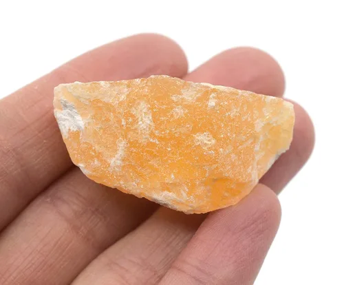 Vista 2 de EISCO Calcita cruda, espécimen mineral - aprox. 1 pulgada - geólogo seleccionado y procesado a mano - ideal para aulas de ciencias