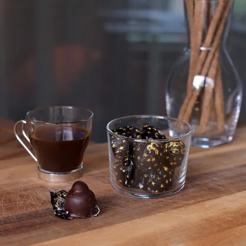 Vista 9 de Bormioli Rocco Verdi - Taza de café expreso con mango de acero inoxidable, juego de 4, caja de regalo, 3.5 onzas