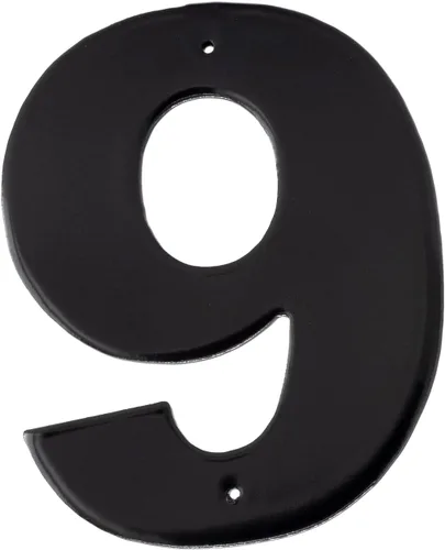 Vista 5 de Montague Metal Products - Números de casa individuales, escritos en letra Helvetica