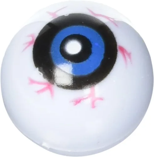 Bolas de ojos de plástico hueco, Blanco
