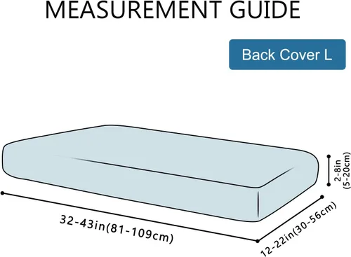 Vista 100 de hyha Fundas de cojín de sofá estampadas, fundas de sofá florales lavables para sofás con 2 cojines, fundas de cojín de patrón elástico para muebles