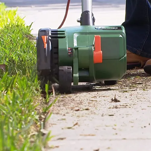 Vista 4 de Scotts Outdoor Power Tools ED70012S - Bordeadora de césped eléctrica con cable de 3 posiciones de 11 amperios, color verde