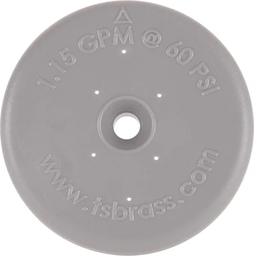 T&S Brass B-0107 - Válvula pulverizadora, color gris, paquete de 1