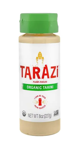 TARAZI BOTELLA DE SALSA TAHINI ORGÁNICA 8oz