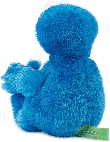 Vista 7 de Barrio Sésamo Plush, Cookie Monster, 12 pulgadas, Azul Cookie Monster oficial de 12