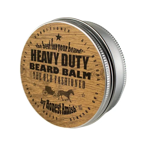 Vista 7 de Acondicionador Honest Amish bálsamo para barba, totalmente natural, aceites y mantequilla orgánicos, apto para veganos