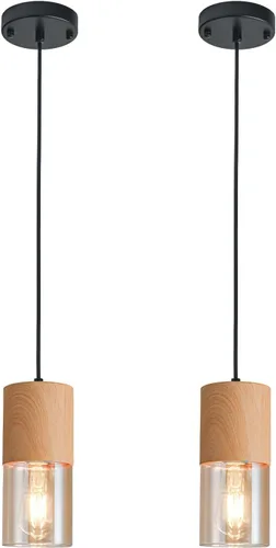 Vista 23 de Iluminación colgante negra de 3 luces, luces colgantes modernas ajustables para isla de cocina, luces colgantes industriales para mesa de comedor